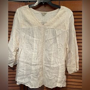 Lucky Brand cotton blouse SZ 2X